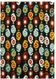 Safavieh Ikat Ikt471A Charcoal, Multi Area Rug