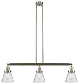 Innovations Lighting 213-Sn-S-G64-Led 3 Light Dimmable Led Island Light