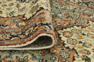 Pak-Persian Fikri Ivory/Navy Runner, 2'1x8'11