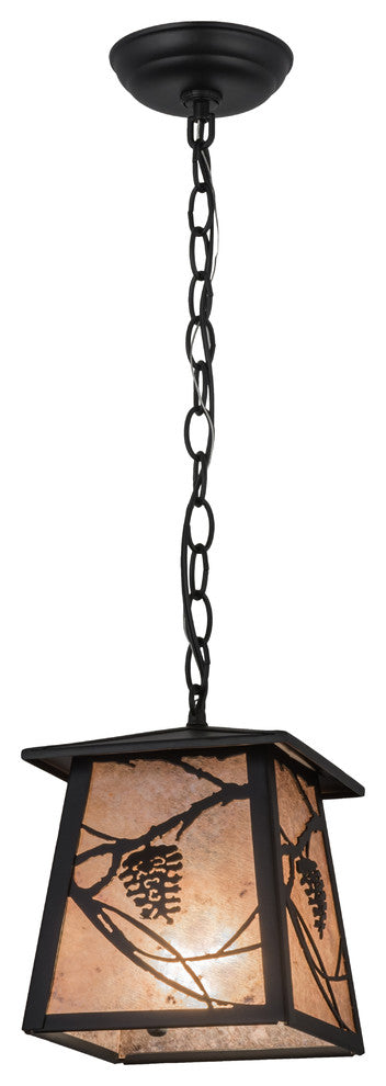 7 Square Whispering Pines Pendant