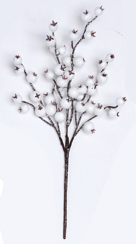 White Berry Pick, 12"