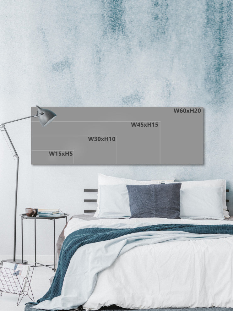 "Vacation Mode" Painting Print on Wrapped Canvas, 15x5