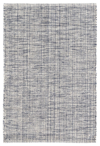 Dash & Albert Marled Indigo Handwoven Cotton Rug, Blue, 4' x 6'