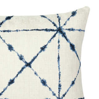 Trilogy Indigo Lumbar Indoor/Outdoor Performance Pillow, 12"x20"