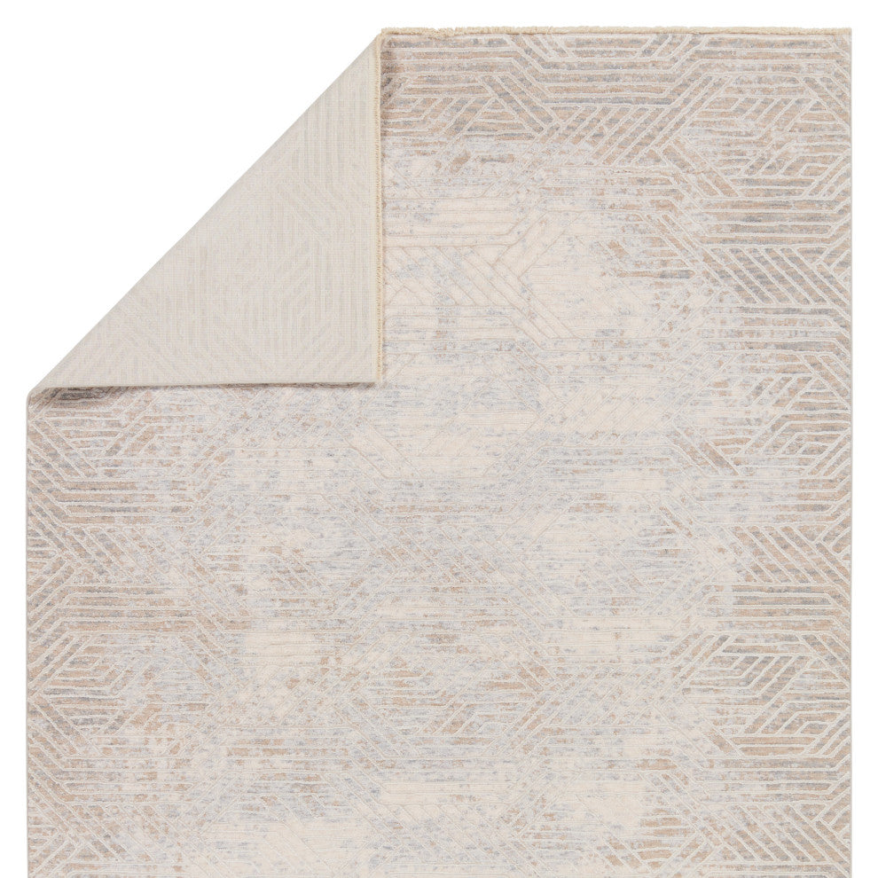 Jaipur Living Olympian Geometric Tan/ Gray Area Rug 8'X10'