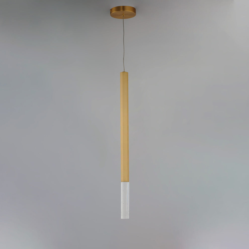 ET2 E11022-95 Diaphane 24" Tall LED Mini Pendant - Gold