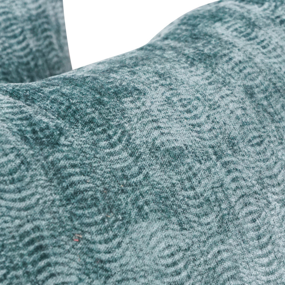 17" Jacquard Throw Pillows With Inserts, Set of 4, Reverber Lagoon