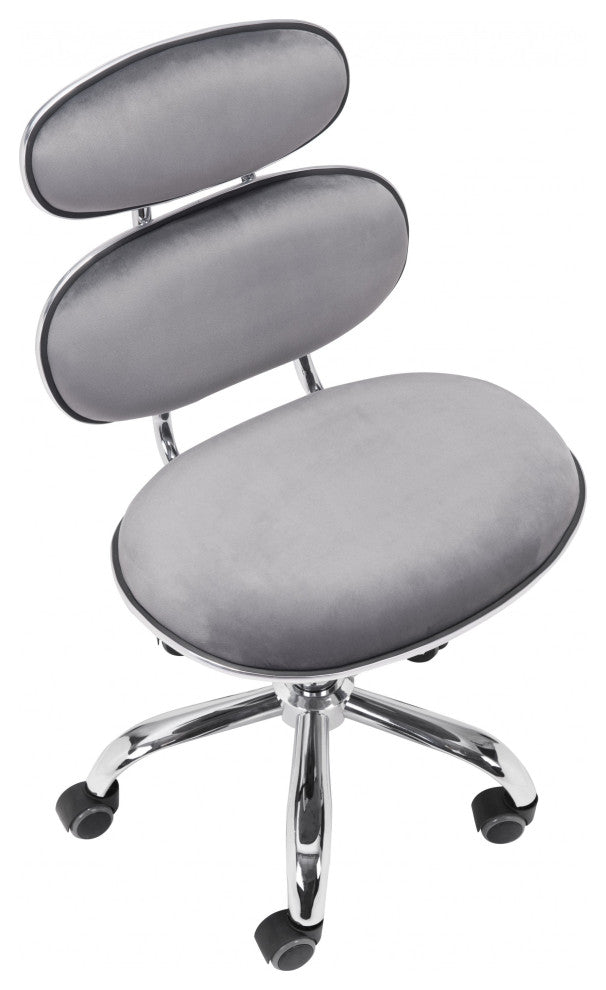 Gray Metro Retro Office Chair