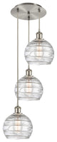 INNOVATIONS 113B-3P-SN-G1213-8 3-Light Multi-Pendant Brushed Satin Nickel