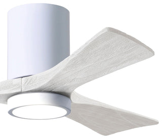 Irene-3HLK 42" Ceiling Fan, LED Light Kit, Gloss White/Matte White