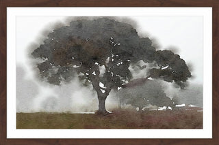 "There Was a Tree" Framed Painting Print, 18x12