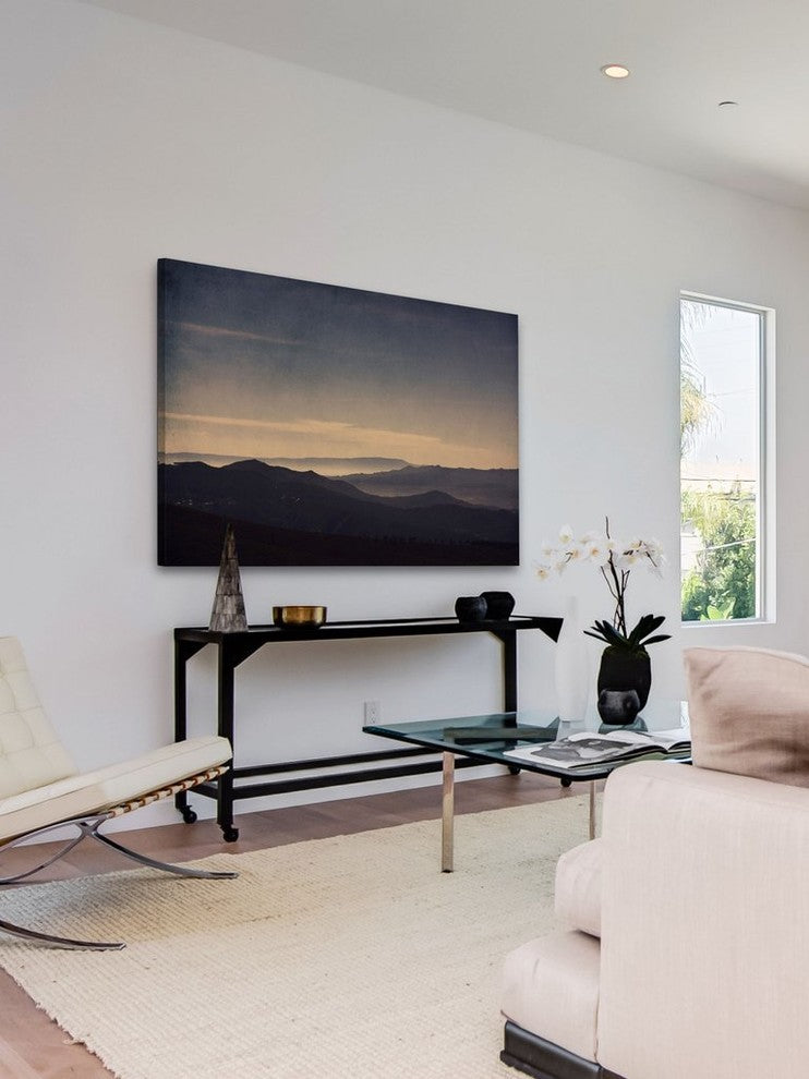 "Morning Haze" Print on Wrapped Canvas by Ingrid Beddoes