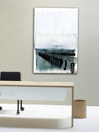 "Wharf" Fine Art Canvas Print, 16"x24"