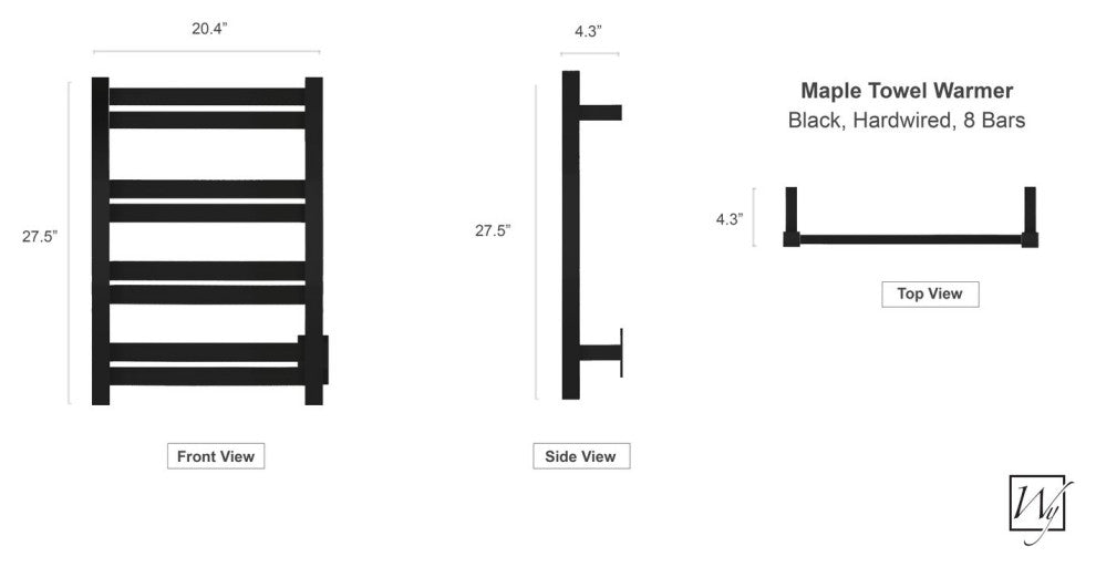 Maple 8, Black Matte