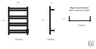 Maple 8, Black Matte
