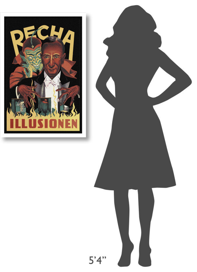 "Magicians: Recha Illusionen" Digital Paper Print, 22"x32"