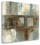 "Euclid Avevariations - Blueandbrown" By Mike Schick, Gallery Wrap Canvas