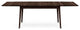 Copeland Catalina Four Leg Extension Table, Smoke Cherry, 46x66