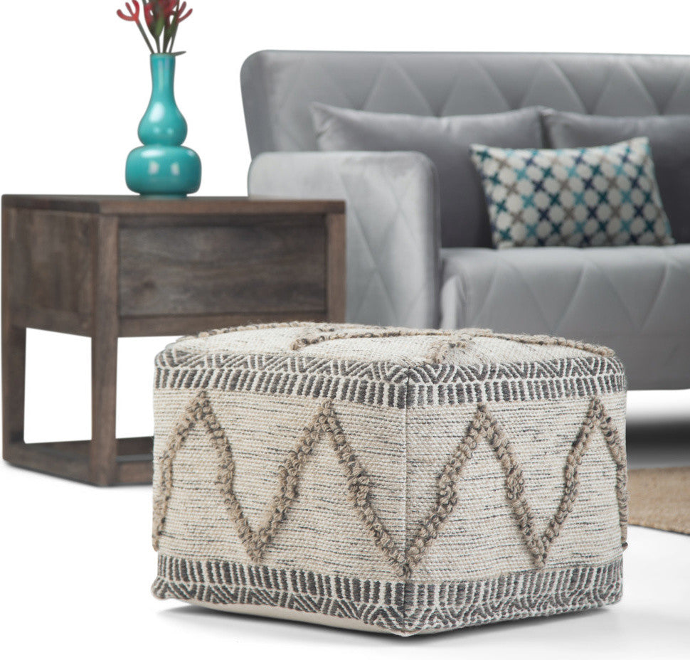 Sweeney Square Pouf