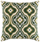 Surya Trudy TRUD-7151 18"x18" Pillow Kit, Olive/Dark Green/Cream