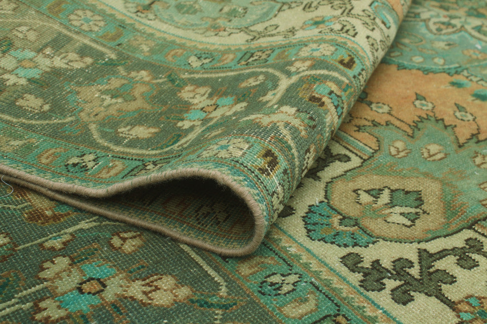 Fine Vintage Distressed Cordero Rust Rug