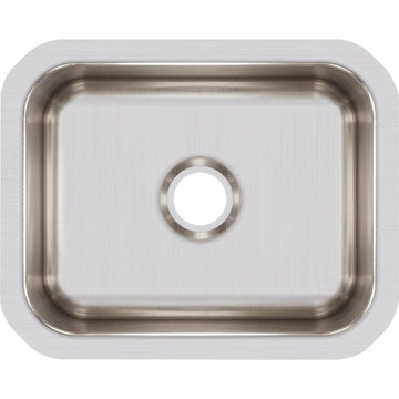 Elkay 14 1/2" Bowl Undermount Stainless Steel Bar/Prep Kitchen Sink, ELUH129