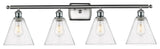 INNOVATIONS LIGHTING 516-4W-SN-GBC-84-LED Ballston Cone Bath Vanity Light