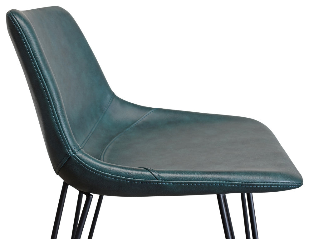 Oda Counter Stool, Teal