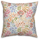 Bright Multi Floral 18"x18" Spun Poly Pillow