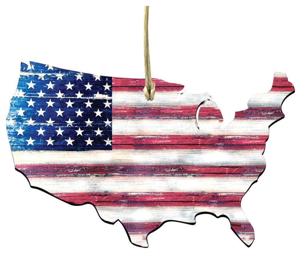 Land Of America  Ornaments, Set of 3