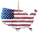 Land Of America  Ornaments, Set of 3
