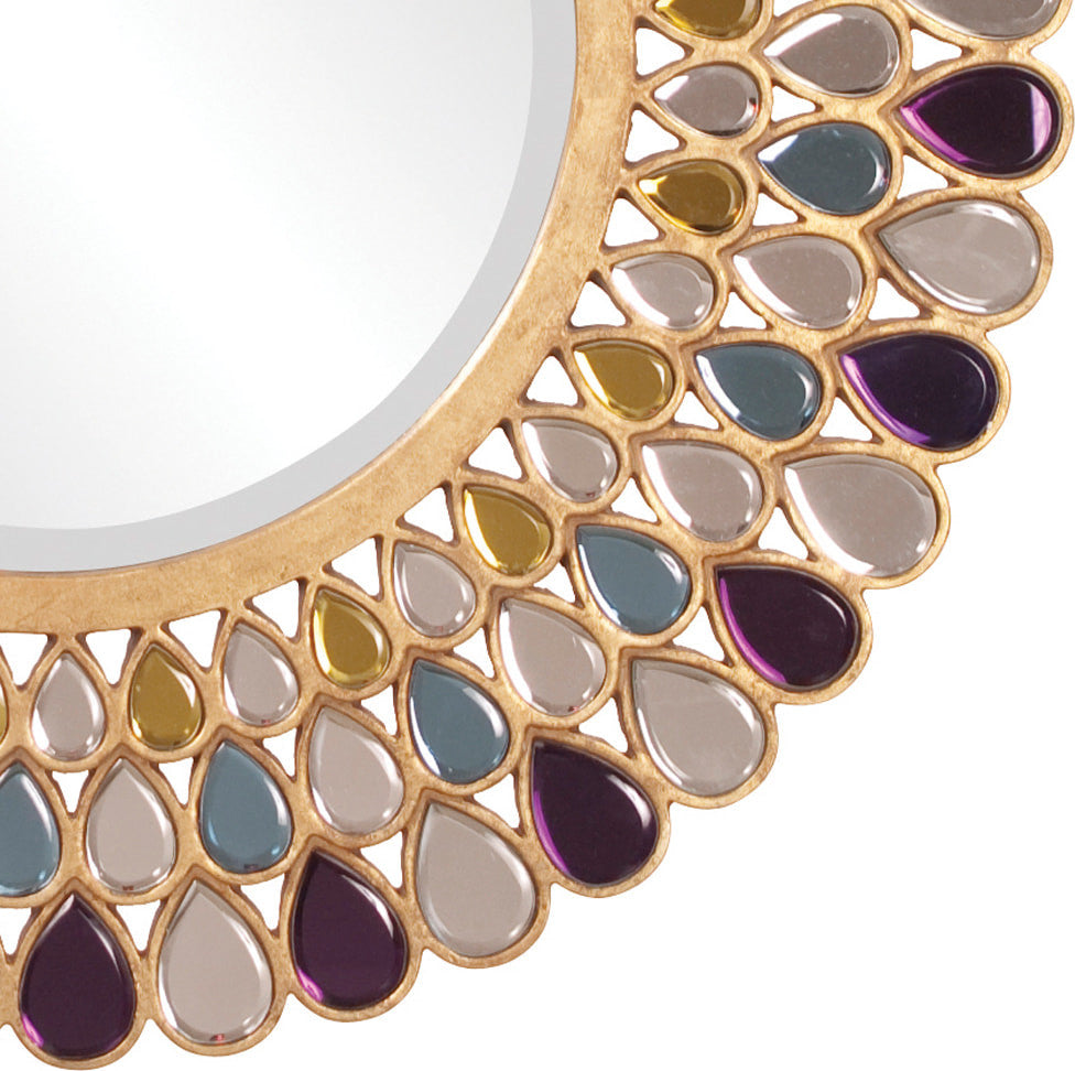 Howard Elliott Grace Round Mirror
