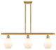 Innovations 516-3I-SG-G651-6-LED 3-Light Island Light, Satin Gold