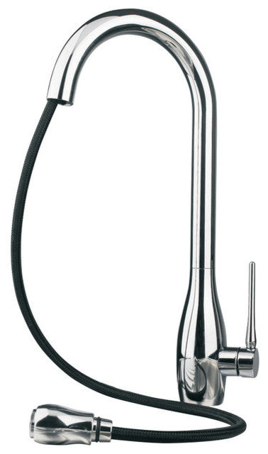 Monarch Kitchen Faucet, Brushed Nickel
