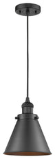 Appalachian 1-Light Mini Pendant, Matte Black, Matte Black
