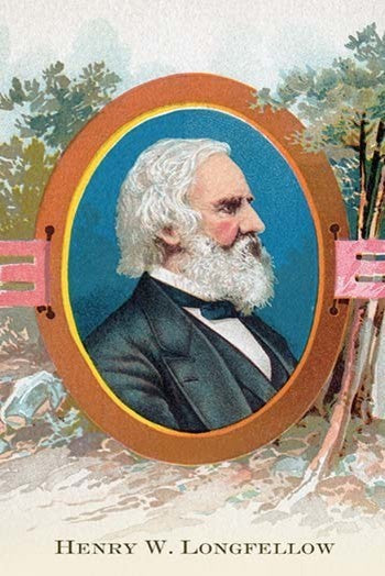 Henry W. Longfellow - Paper Poster 20" x 30"