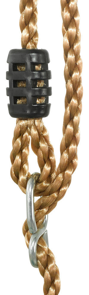 Swingan Cool Disc Swing With Adjustable Rope Fully Assembled, Orange