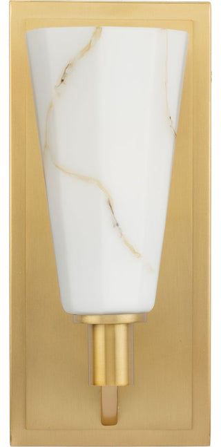 Tosca Collection One-Light Luxe Wall Bracket, Brushed Bronze