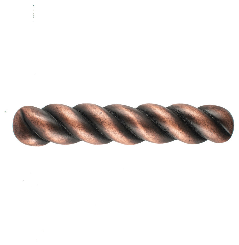 Braid Pewter Cabinet Pull Hawk Hill Hardware, Copper