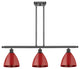 Innovations 516-3I-OB-MBD-75-RD-LED 3 Light Island Light, Oil Rubbed Bronze