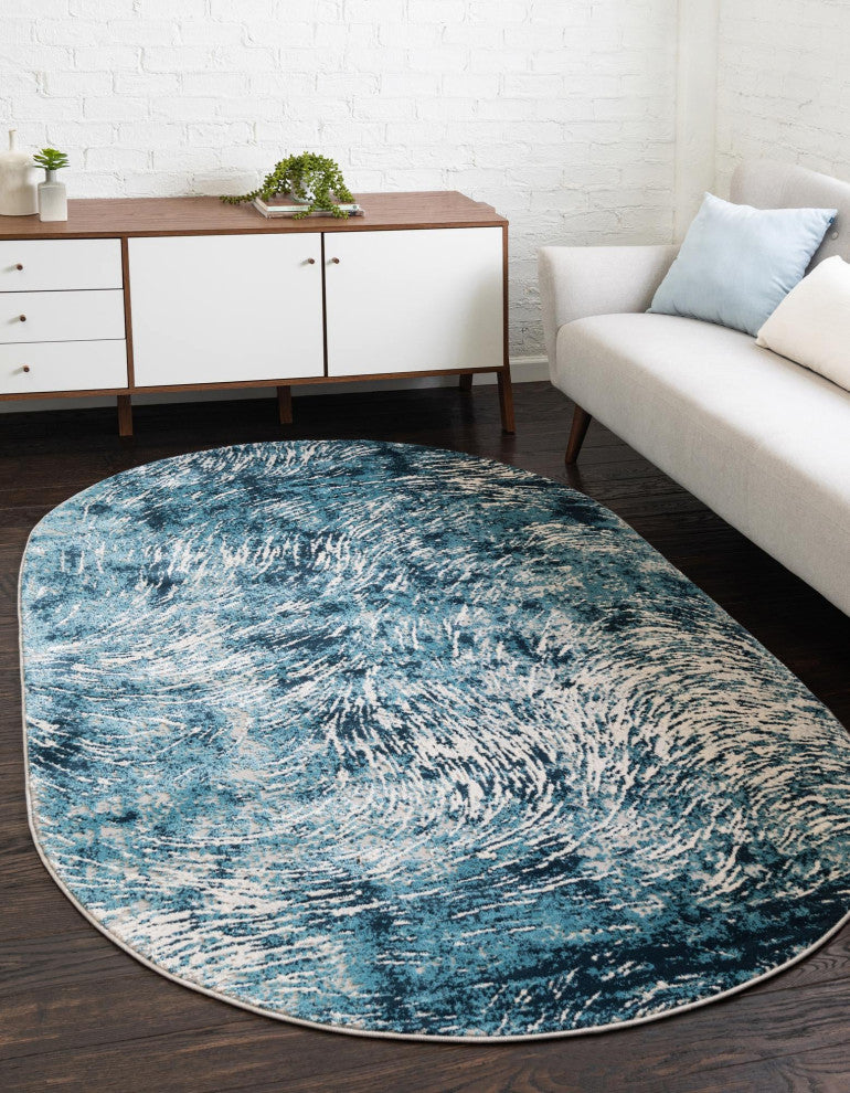Unique Loom Oasis Wave Area Rug