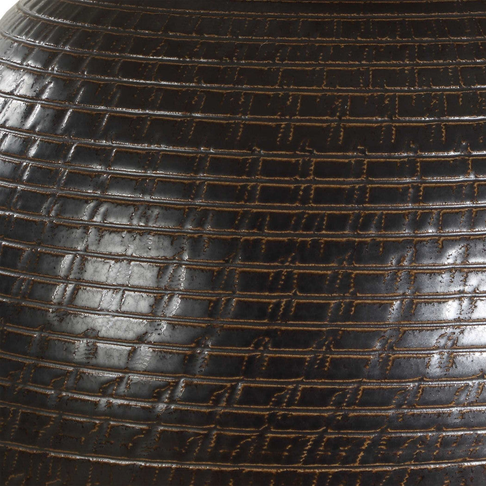 Uttermost Hawkins Bronze Ribbed Table Lamp