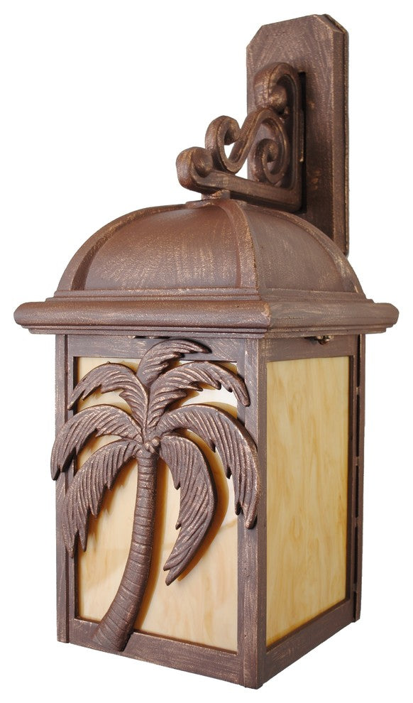 Americana Palm Tree Wall Bracket, White