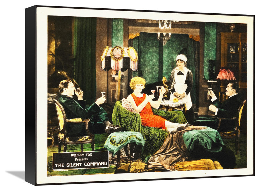 "The Silent Command" Stretched Canvas Giclee by Hollywood Photo Archive, 20x16"