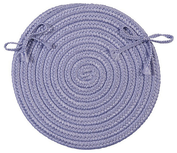 Colonial Mills Chair Pad Boca Raton Amethyst Chair Pad