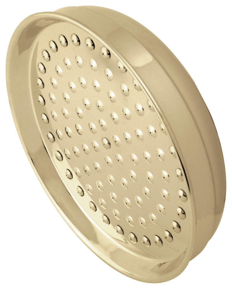 Kingston Brass 8" Raindrop Showerhead With 91 Water Channels, Polished Brass