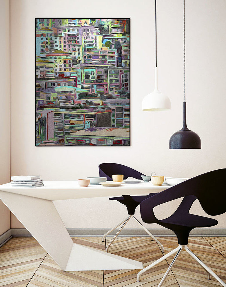 "Stack IV" CF Print, 24"x36"