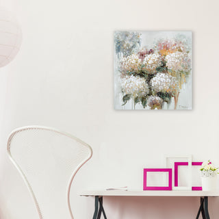 "Blooming flower" (20"x20") Canvas Artwork; Original Art; Modern Art