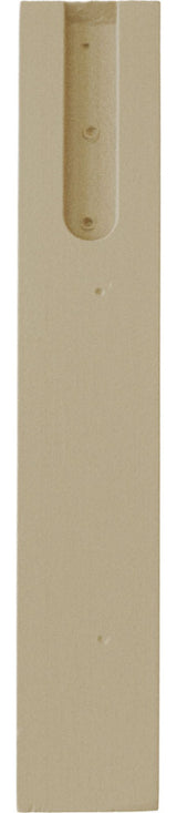 1 1/2"W x 6"D x 8 1/2"H Bulwark Bracket, Rubberwood