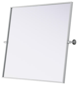 Home Living 30x36 Pivot Mirror, Silver